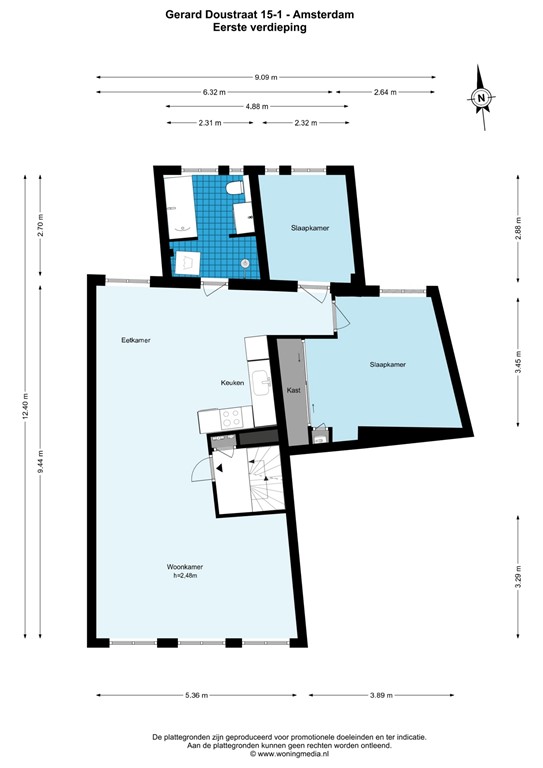 mediumsize floorplan